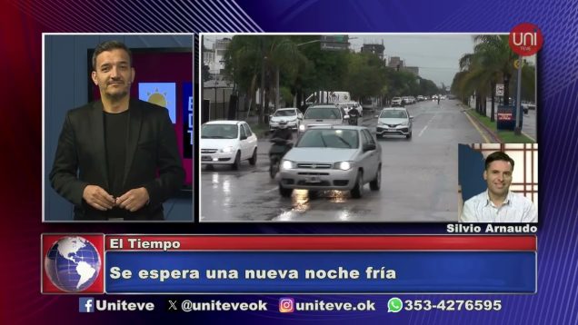 Uniteve Noticias | El tiempo según Silvio Arnaudo