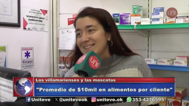 Uniteve Noticias | Los villamarienses y las mascotas