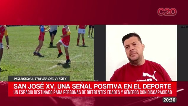 20 Noticias | Inclusión a través del Rugby – Pablo Sessarego