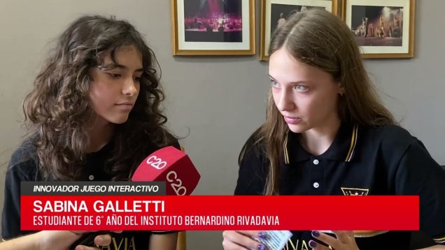 C20 Noticias | Innovador juego interactivo – Emilia Ramallo y Sabina Galletti