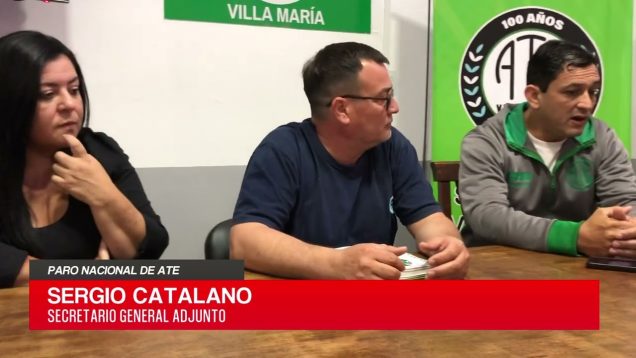 C20 Noticias | Paro Nacional de ATE – Sergio Catalano