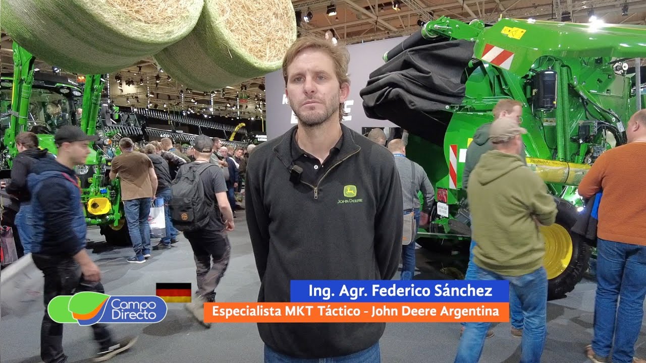 Campo Directo | En Agritechnica 2025 conocimos la nueva rotoenfardadora John Deere Serie V