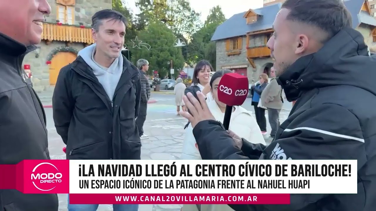 Modo Directo | La Navidad llegó al Centro Cívico de Bariloche