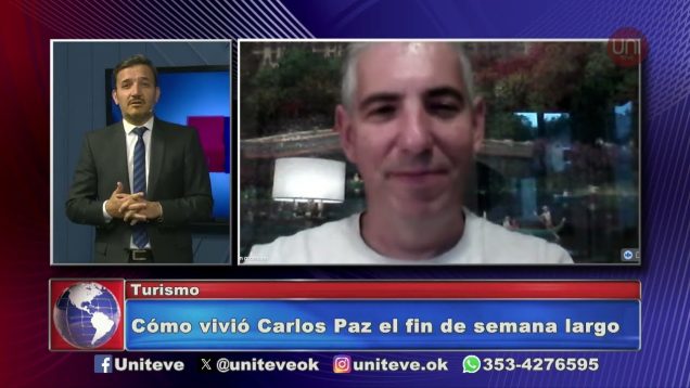 Uniteve Noticias | Cómo vivió Carlos Paz el fin de semana largo