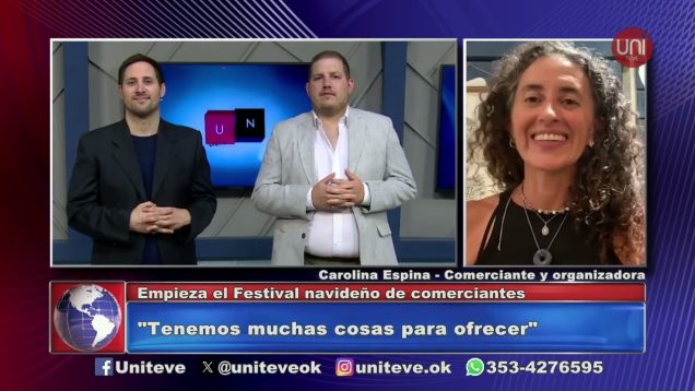 Uniteve Noticias | Empieza el Festival navideño de comerciantes