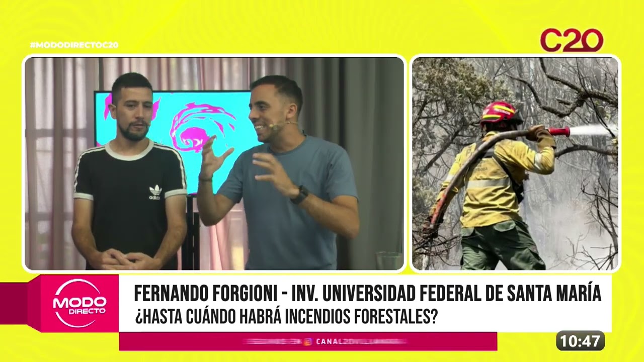 Modo Directo | Incendios Forestales – Fernando Forgioni