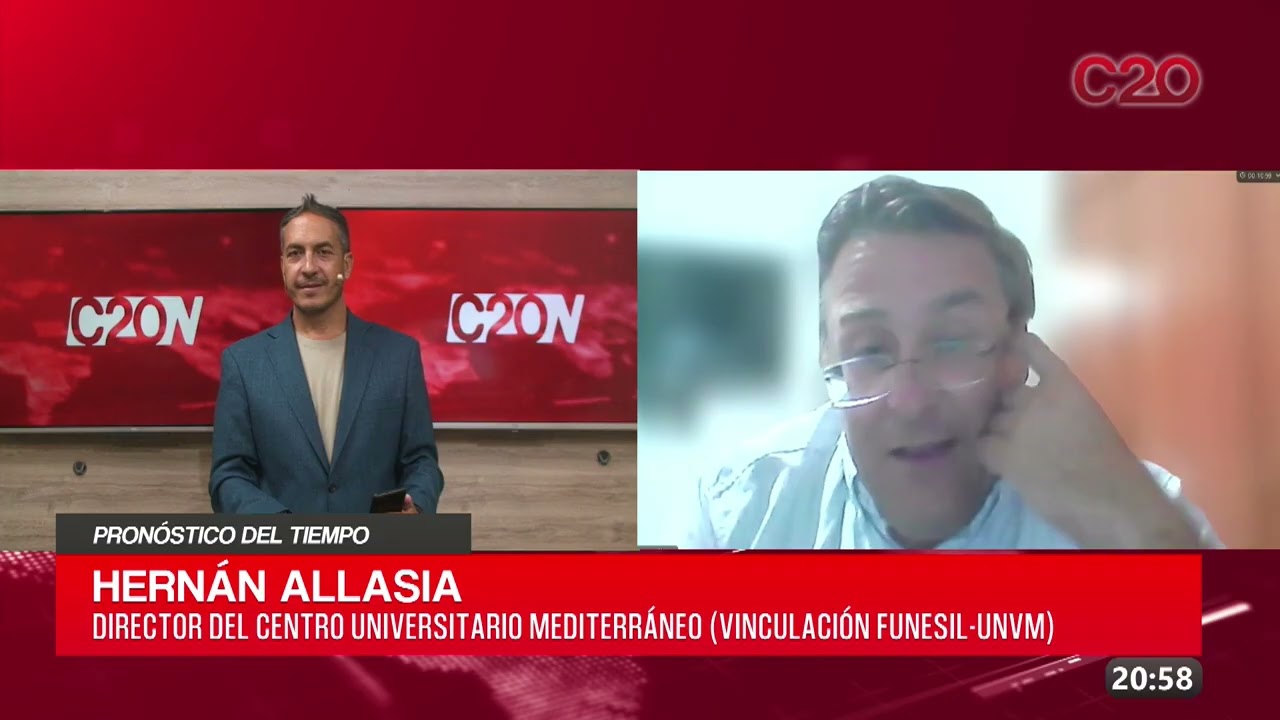 C20 Noticias | Pronóstico del tiempo – Hernán Allasia