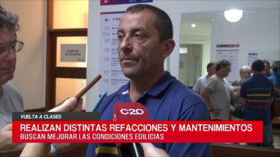 C20 Noticias | Vuelta a Clases – Cristian Ghiano