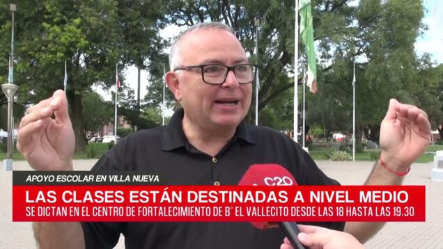 C20 Noticias | Apoyo escolar en Villa Nueva – David Ruiz