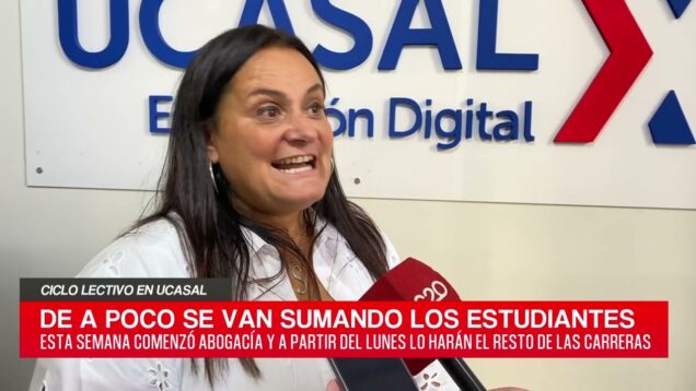 C20 Noticias | Ciclo Lectivo en UCASAL – Soledad Barbero