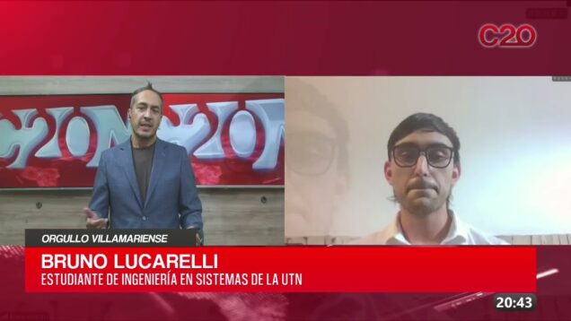 C20 Noticias | Orgullo Villamariense – Bruno Lucarelli