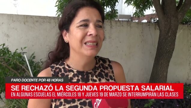 C20 Noticias | Paro Docente por 48 horas – Lorena Zamora