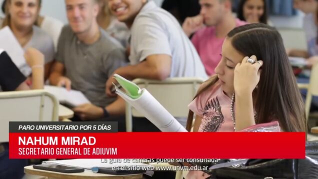 C20 Noticias | Paro Universitario por 5 días – Nahum Mirad