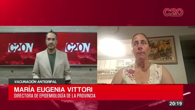 C20 Noticias | Vacunación Antigripal – María Eugenia Vittori
