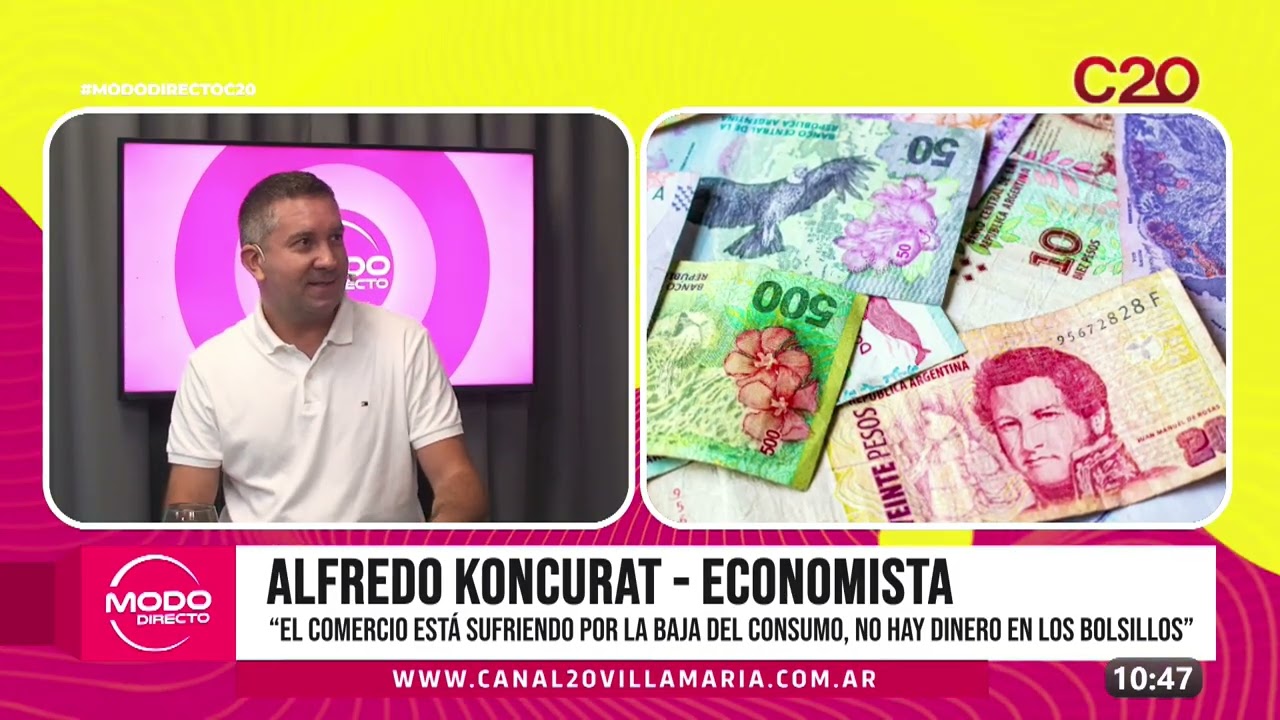 Modo Directo | Actividad Económica del País – ALfredo Koncurat