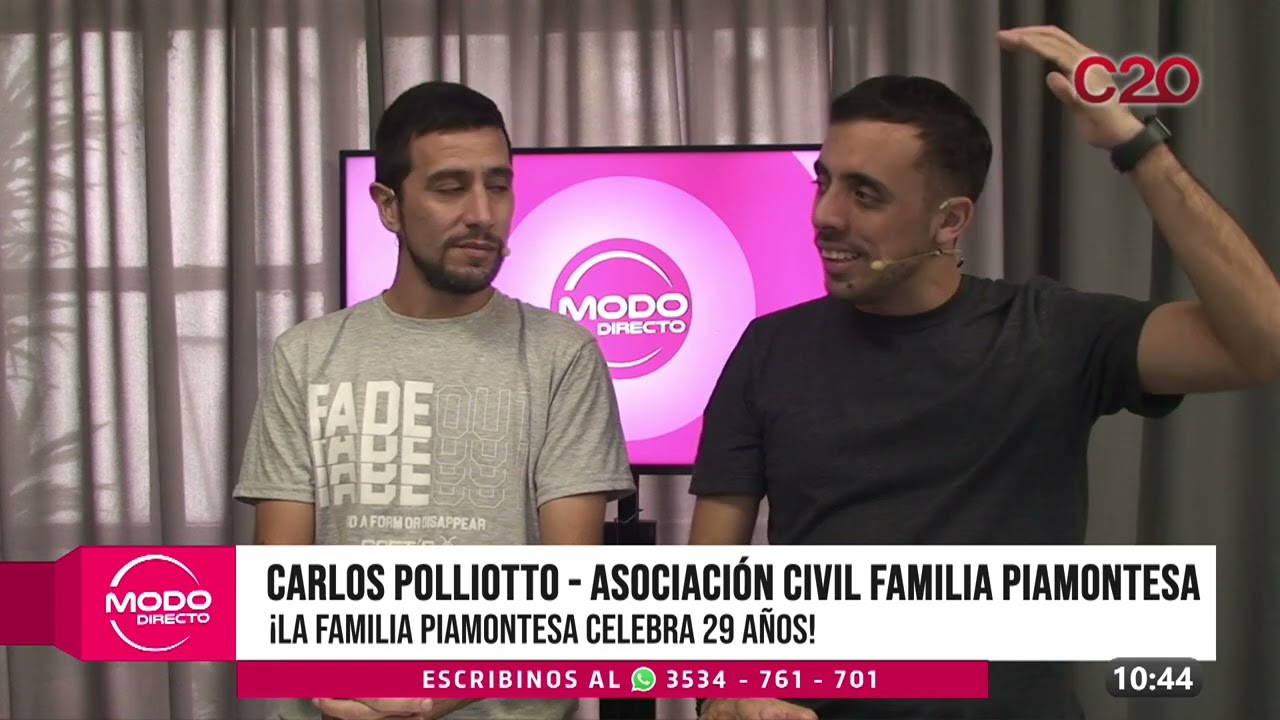 Modo Directo | Asociación Civil Familia Piamontesa – Carlos Polliotto
