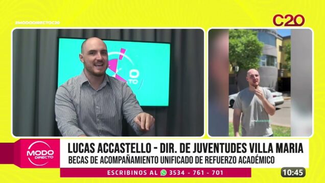 Modo Directo | Becas Aura – Lucas Accastello