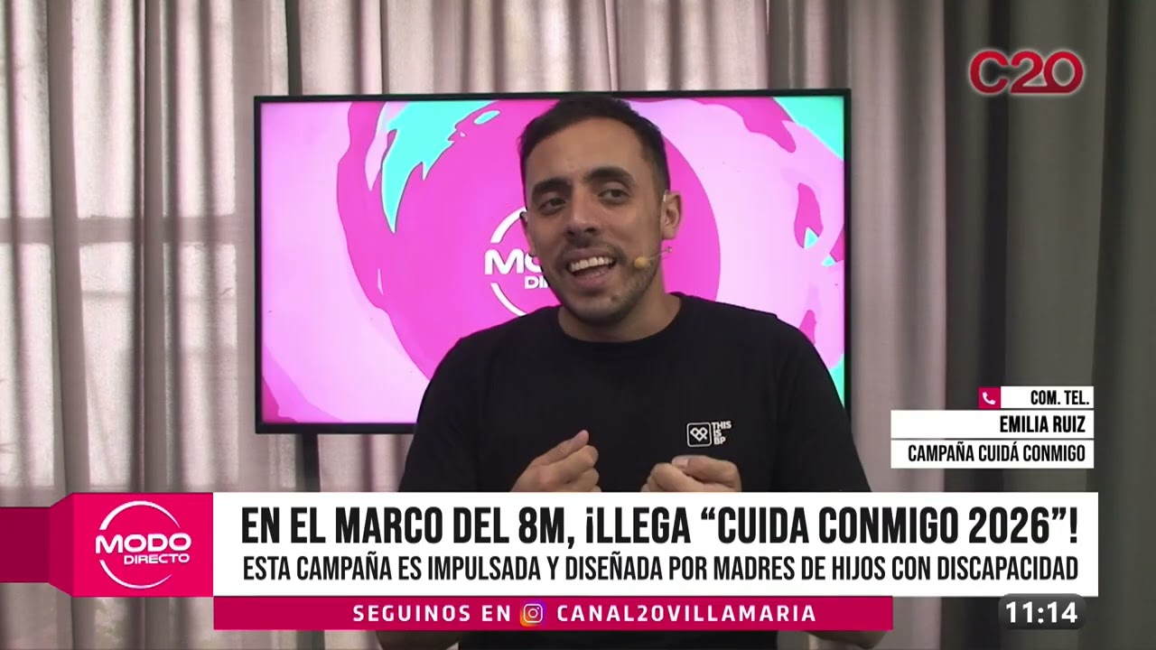 Modo Directo | Campaña Cuidá Conmigo – Emilia Ruiz