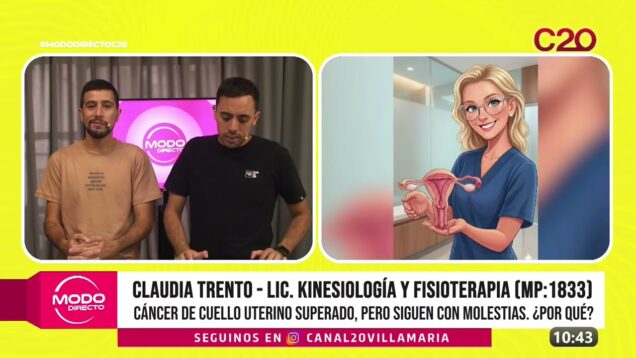 Modo Directo | Cáncer de Cuello Uterino – Claudia Trento
