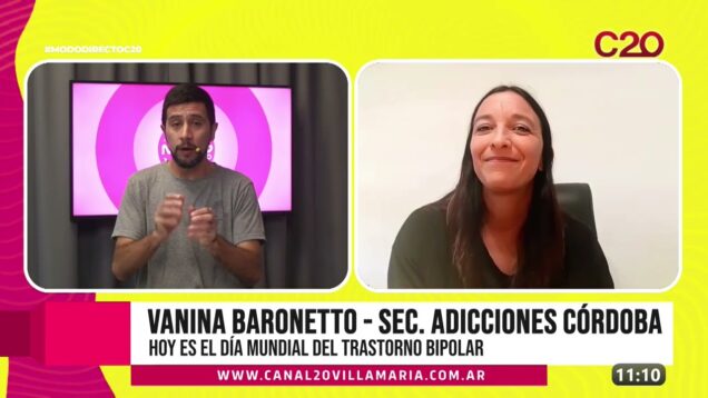 Modo Directo | Hoy es el día del Trastorno Bipolar – Vanina Baronetto