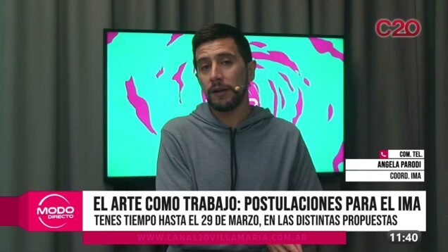 Modo Directo | Postulaciones para el IMA – Angela Parodi