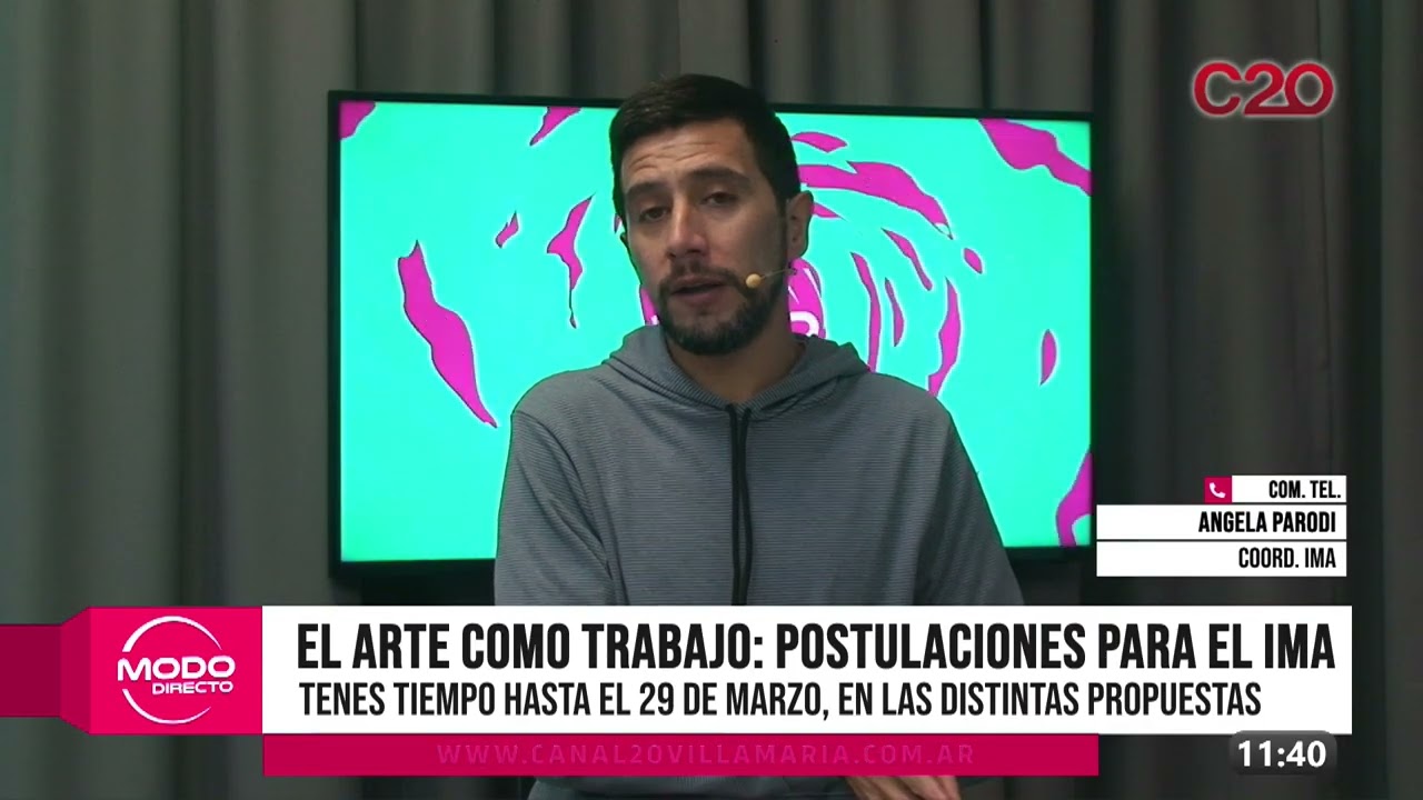 Modo Directo | Postulaciones para el IMA – Angela Parodi