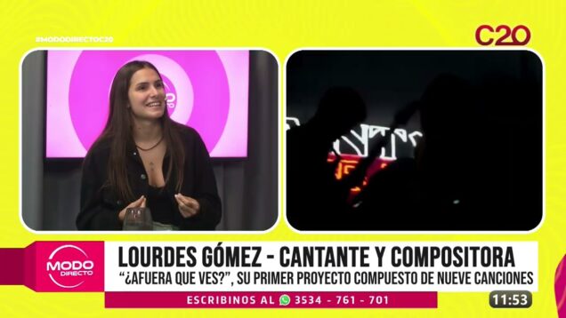 Modo Directo | Primer proyecto musical – Lourdes Gómez