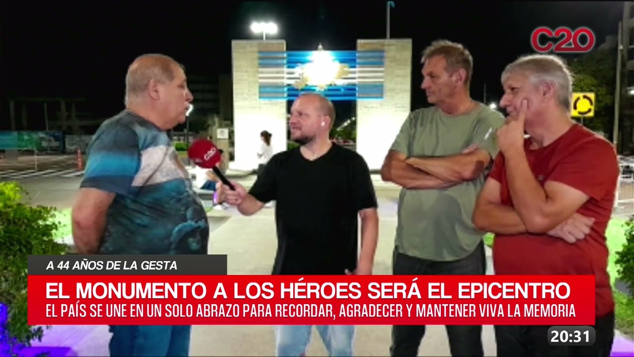 C20 Noticias | A 44 años de la Gesta – Sergio Calderón, Julio Tabares y Elio Grandis