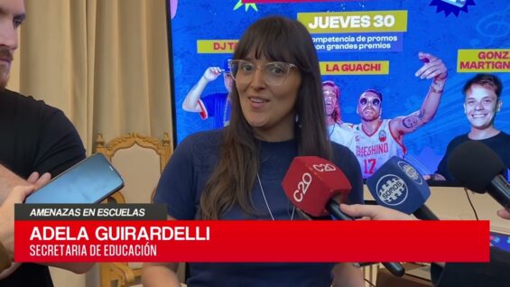 C20 Noticias | Amenazas en Escuelas – Adela Guirardelli