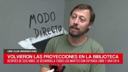 C20 Noticias | Cine Club Universitario – Maximiliano Lema