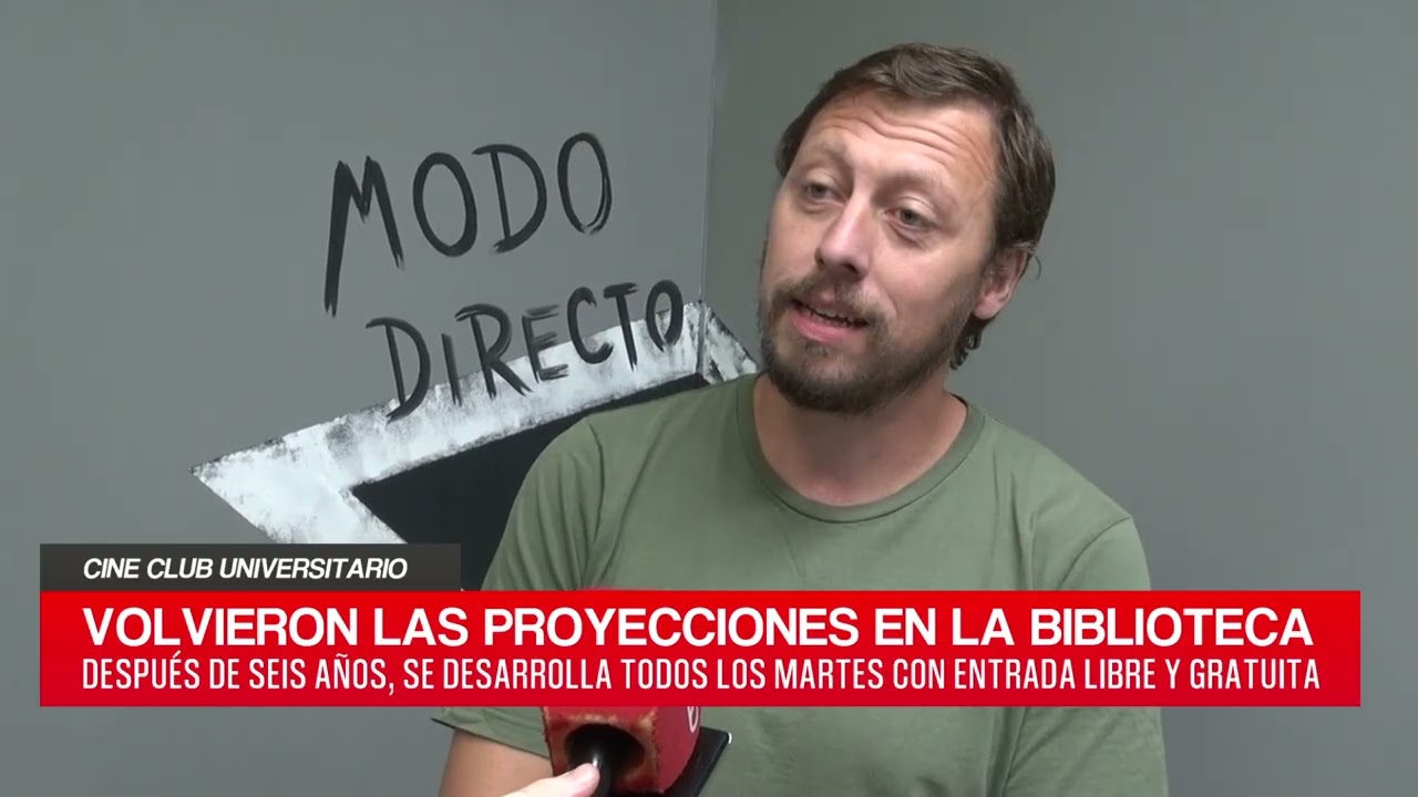 C20 Noticias | Cine Club Universitario – Maximiliano Lema