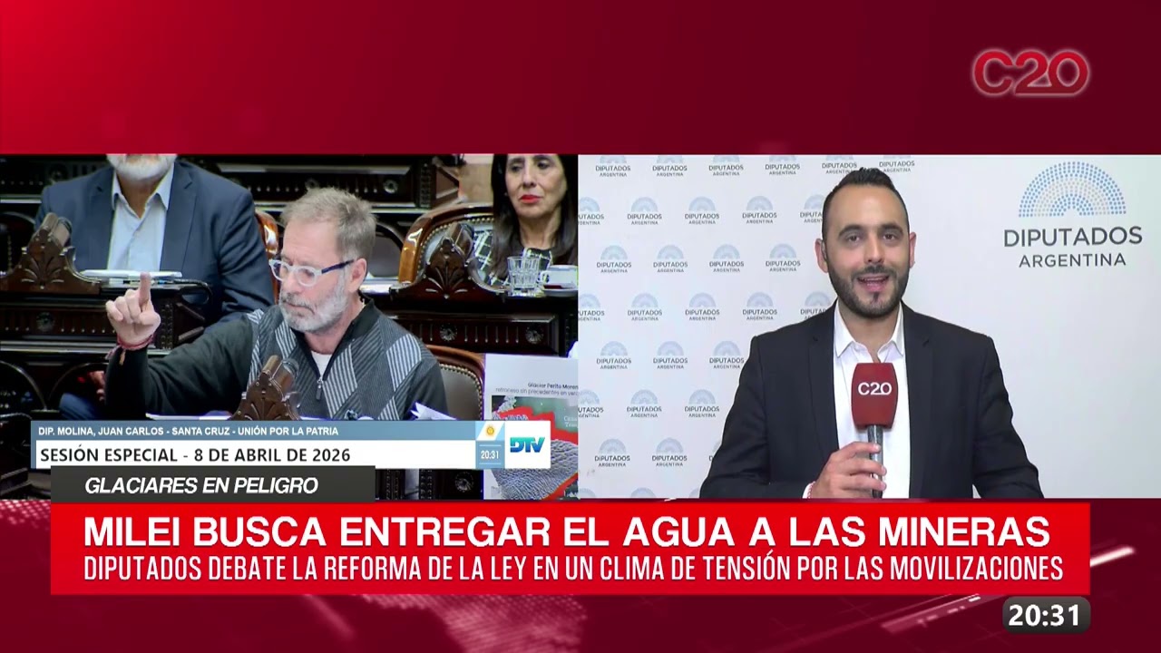 C20 Noticias | Glaciares en peligro – Gonzalo Solaberrieta