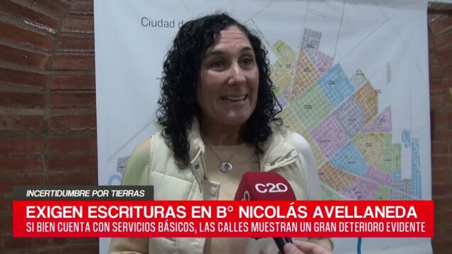 C20 Noticias | Incertidumbre por tierras – Natalia González