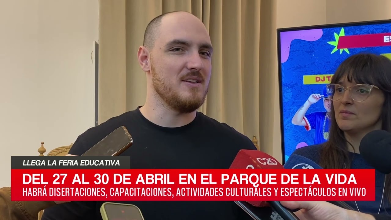 C20 Noticias | Llega la Feria Educativa – Lucas Accastello Y Adela Guirardelli