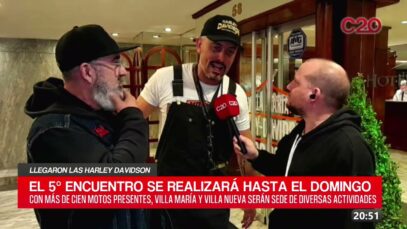 C20 Noticias | Llegaron Las Harley Davison – Martín Alanis