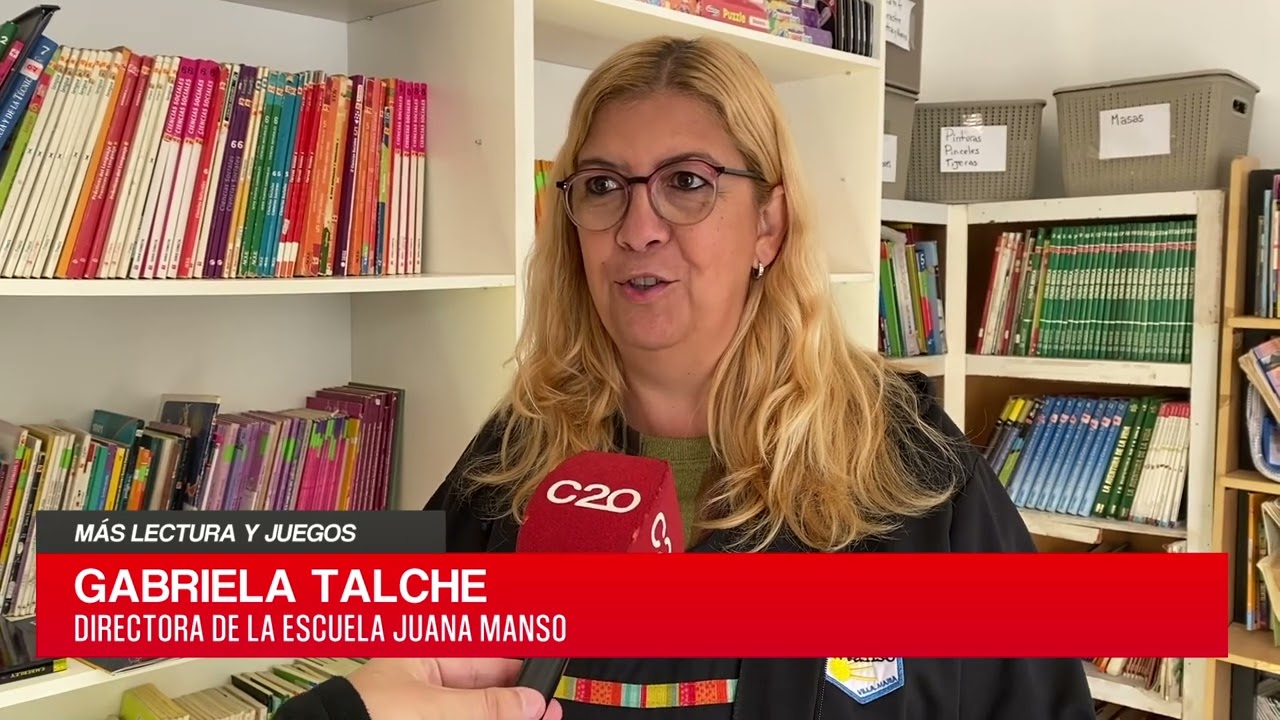 C20 Noticias | Más lectura y juegos – Gabriela Talche