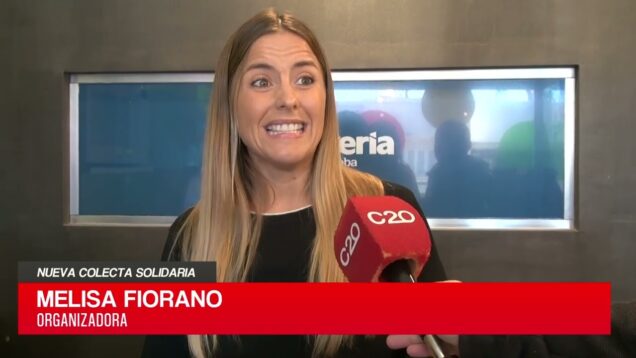 C20 Noticias | Nueva colecta solidaria – Melisa Fiorano