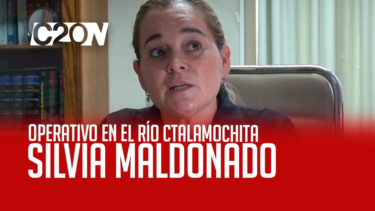 C20 Noticias | Operativo en el Río Ctalamochita – Silvia Maldonado