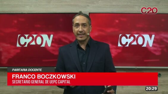 C20 Noticias | Paritaria Docente – Franco Boczkowski