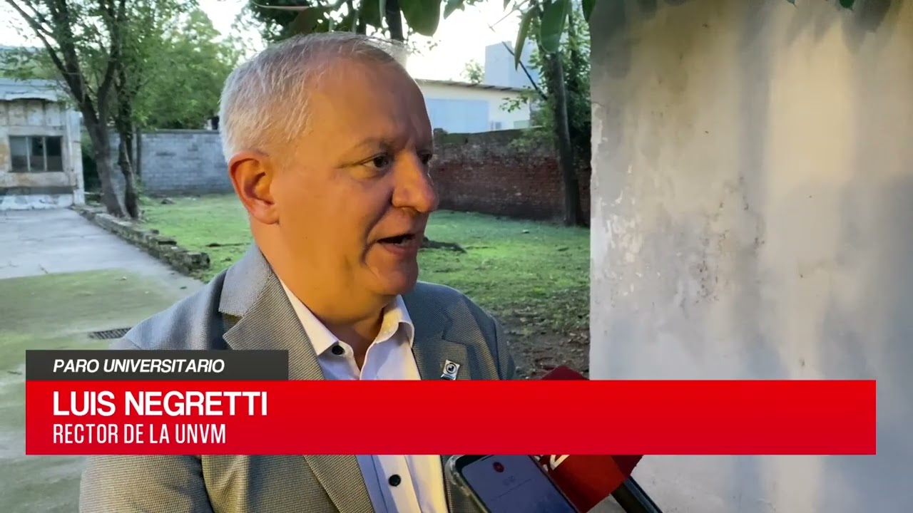 C20 Noticias | Paro Universitario – Luis Negretti