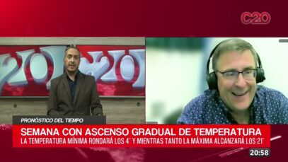 C20 Noticias | Pronóstico del tiempo – Hernán Allasia