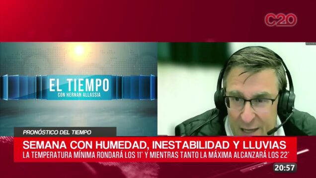C20 Noticias | Pronóstico del tiempo – Hernán Allasia