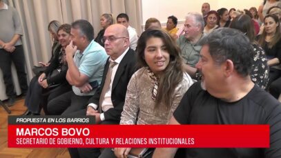 C20 Noticias | Propuesta en los barrios – Marcos Bovo