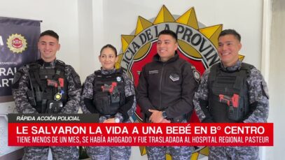 C20 Noticias | Rápida acción policial – Evangelina Nivello y Joaquín Ladechia