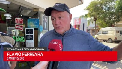 C20 Noticias | Rechazo a la pavimentación – Andrés Similei y Flavio Ferreyra