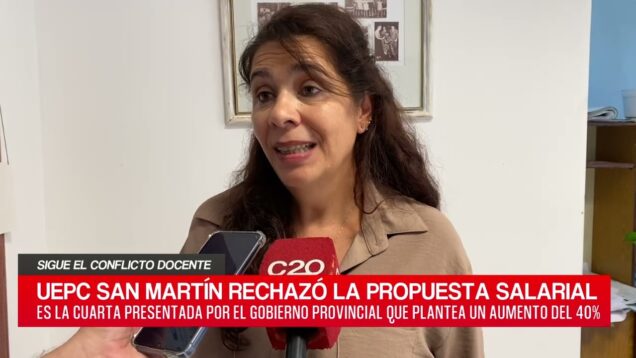 C20 Noticias | Sigue el conflicto docente – Lorena Zamora