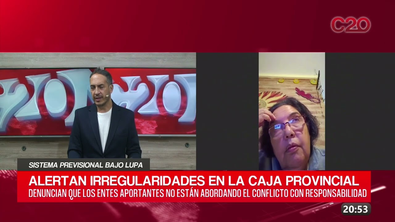 C20 Noticias | Sistema previsional bajo lupa – Alicia López