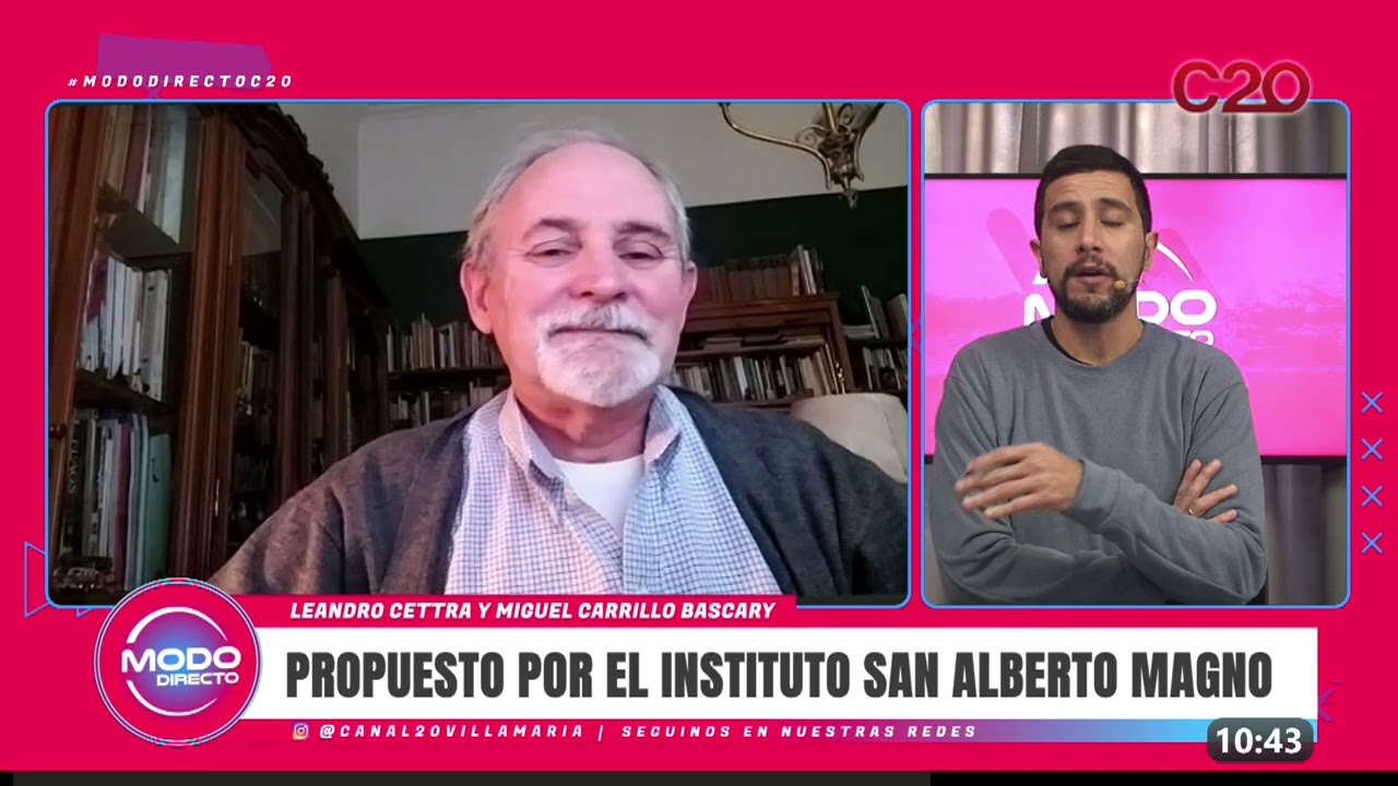 Modo Directo | Ciclo de Formación Sobre Próceres Argentinos – Leandro Cettra y Miguel Carrillo Biscaray
