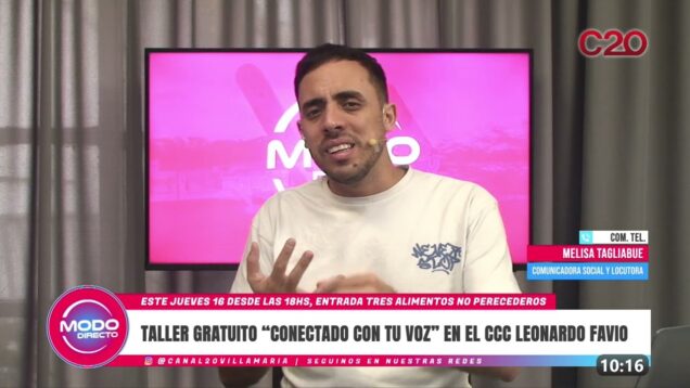 Modo Directo | Conectado con tu voz – Melisa Tagliabue