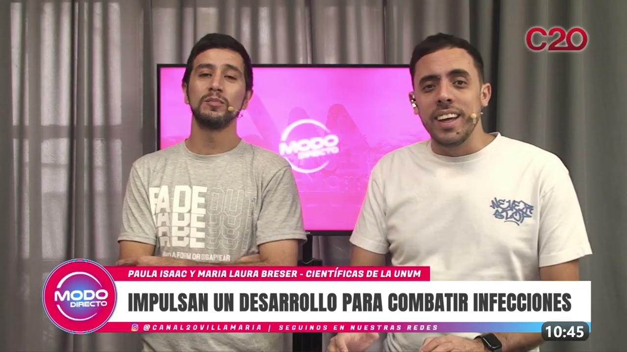 Modo Directo | De una investigación de laboratorio a una startap – Paula Isaac y María Laura Breser